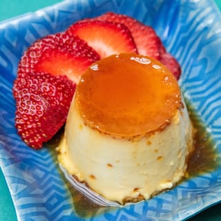 Almond Flan